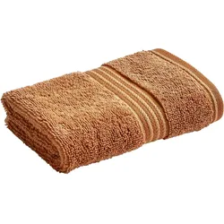 Christy Waschlappen »SUPREME«, (Set, 6 tlg., 6er Set Waschlappen 33 x 33 cm), Premium-Waschlappen in Luxusqualität, 650g/m2, 33x33cm, 6er Set Christy cinnamon