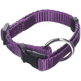 Kerbl Pet Miami Halsband, lila, 15 mm, verstellbar 30-45 cm