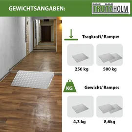 Trutzholm Türschwellenrampe 250 kg
