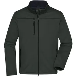 Herren Softshelljacke Recycled Polyester - Farbe grau - Größe 3XL
