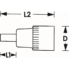 VIGOR Steckschlüsseleinsatz V2440N