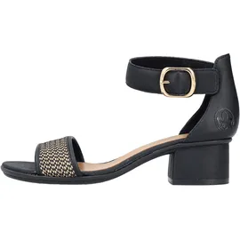 Rieker Keilsandaletten Damen Schwarz 39