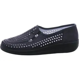 LONGO Komfort Slipper Damen Blau 37