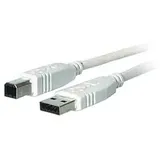 EFB-Elektronik USB-A auf USB-B 5 m Grau