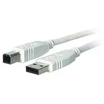 EFB-Elektronik USB-A auf USB-B 5 m Grau