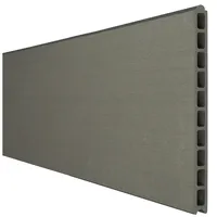 GROJA Einzelprofil Steckzaun 180 x 25,3 cm Grau