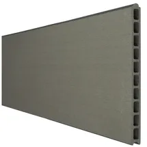 GROJA Einzelprofil Steckzaun 180 x 25,3 cm Grau