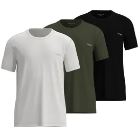 Tom Tailor T-Shirt 3Er Pack Ohio in grün-mittel-uni | Gr.: 5