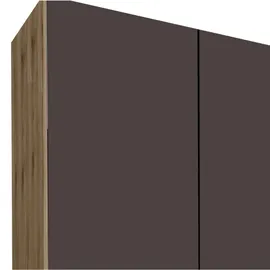 WIMEX Level 300 x 216 x 58 cm Plankeneiche Nachbildung/graphit mit Schubladen