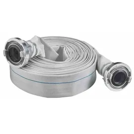 KLASEBO® Industrieschlauch 15m C52 Druckschlauch Mit Storz Kupplung