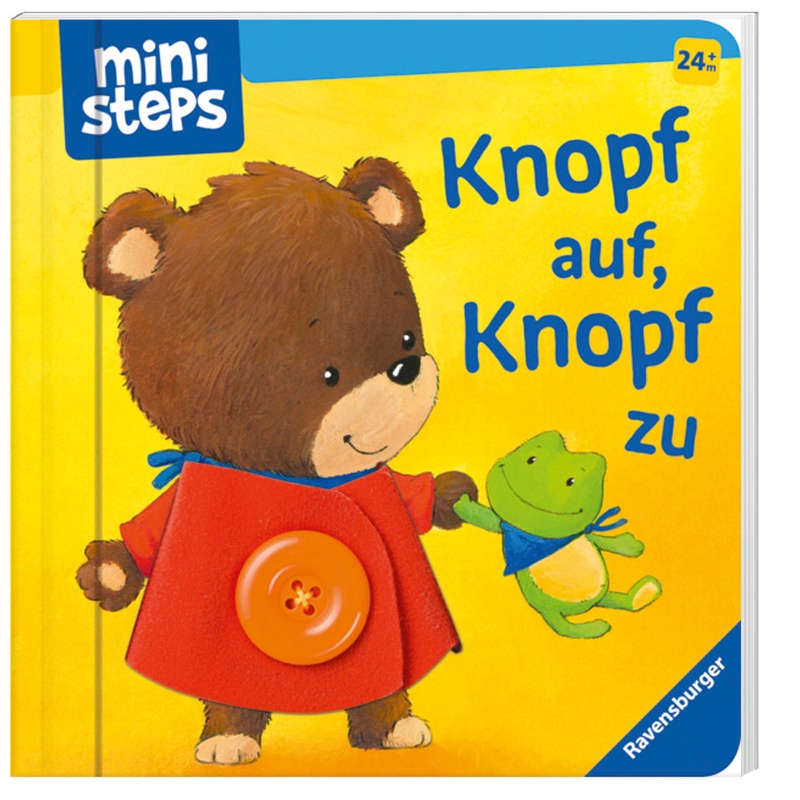 Ministeps: Knopf Auf, Knopf Zu - Sandra Grimm, Pappband