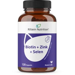 BIOTIN+ZINK+Selen f.Haut Haare & Nägel Kapseln 120 St