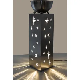 Harms DS Dekosäule 76 cm mit LED-Beleuchtung