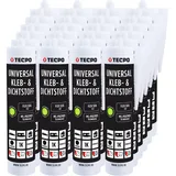 TECPO Kleb- und Dichtstoff FLEX SEAL 522 24x 480 g Schwarz