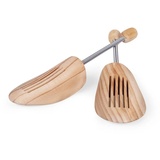 Blumtal Schuhspanner Kiefernholz - Hochwertiges Holz mit Doppelter Längenfederung für Herren und Damen Größe 46/47, 1 Paar