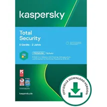 Kaspersky Lab Total Security 2020 5 Geräte 2 Jahre ESD DE Win Mac Android iOS