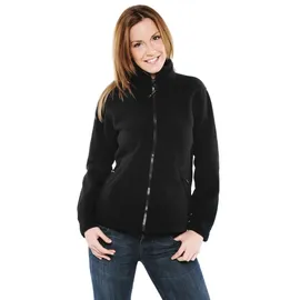 Uneek clothing Fleecejacke Schwarz 4XL