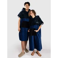 QUIKSILVER HOODY TOWEL Poncho estate blue