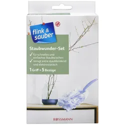 flink & sauber Staubfangtücher Mikrofaser