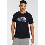 The North Face T-Shirt »M SS MOUNTAIN LINE TEE« The North Face TNF BLACK