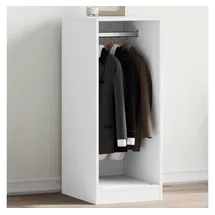 vidaXL Kleiderschrank Weiß 48x41x102 cm Holzwerkstoff