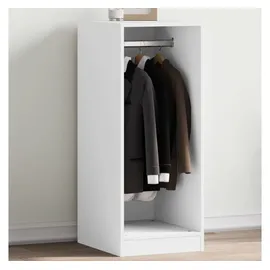 vidaXL Kleiderschrank Weiß 48x41x102 cm Holzwerkstoff