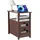 Vevor Nachtschrank mit 2 Schubladen 0 x 0 x 0 cm Braun