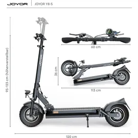 Joyor Y8-S schwarz