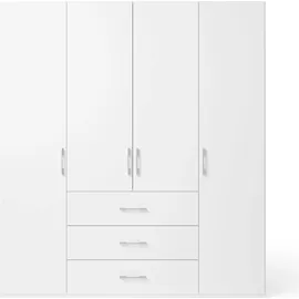 Set One by Musterring Drehtürenschrank Henderson 201 x 223 x 60 cm Weiß