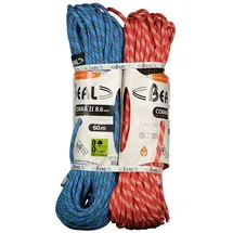 Beal Cobra II Halbseil Blau/Orange