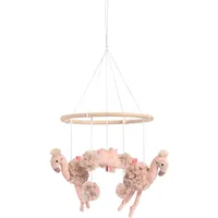 Fehn Holz-Mobile Flamingo
