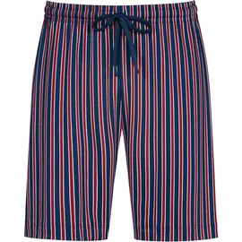 MEY Pyjamashorts »Graphic Stripes« Interlock-Jersey Mey true red