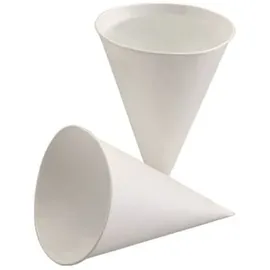 Papstar Spitzbecher 120 ml 200 St. Weiß