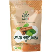 Bio Zimtstangen - 70g. Ganz Bio Ceylon Zimt Stange für Kulinarische Zwecke und Dekorationen. Dekorative Zimtstangen. Organic Ceylon Cinnamon Sticks.