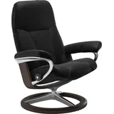 Stressless Stressless® Relaxsessel »Consul«, mit Signature Base, Größe S, Gestell Wenge, schwarz