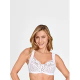 MISS MARY OF SWEDEN Jacquard & Lace Bügel-BH Weiss 80C