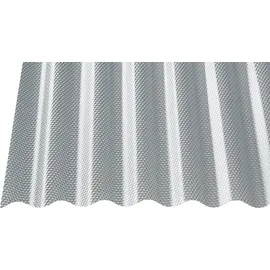 Gutta PC Wabe Sinus Profilplatte 76/18 300 x 104,5 cm klar