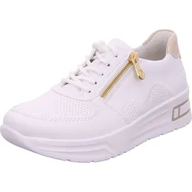 Rieker N8100 Damen Weite Weit/Beige/Weiß 38