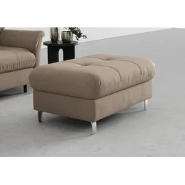 sit&more Hocker Marano mit Stauraum 102 x 43 x 67 cm Grau