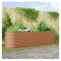 vidaXL Hochbeet 320 x 80 x 81 cm Braun