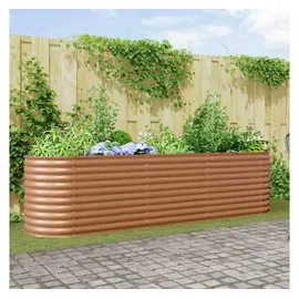 vidaXL Hochbeet 320 x 80 x 81 cm Braun