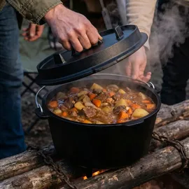 FireRocket Dutch Oven 6 qt 5,5 l Gusseisen