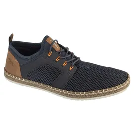 Rieker Slip-Ons Herren Blau/Braun 43