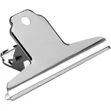 Alco Briefklemmer silber 7,5 cm, 10 St.