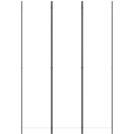 vidaXL Paravent Weiß 150x220 cm Stoff