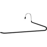 Amazon Basics Hosenbügel, einfaches Aufhängen, 10er-Pack, Verchromt