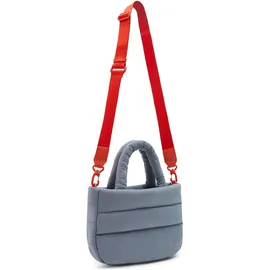 LES VISIONNAIRES Unio Cortina S Henkeltasche Baumwolle Blue Denim/Grey