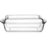 Ritzenhoff & Breker Cucina Auflaufform mit Glasdeckel rechteckig, 2,8 l