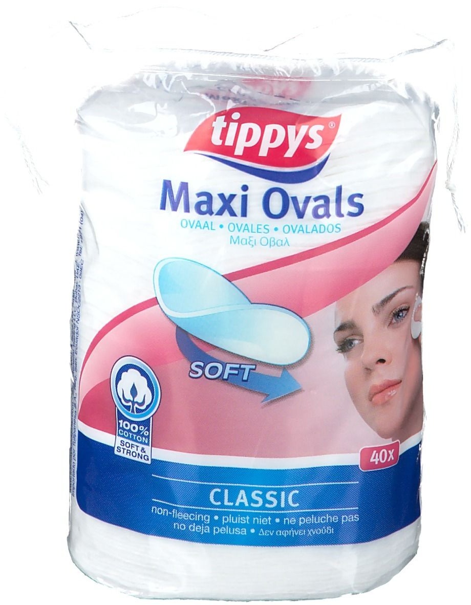 tippys® Wattepads oval