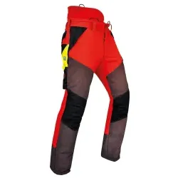 Pfanner® Forst- und Schnittschutzhose GLADIATOR-EXTREM Kl. 1, rot 1 Stück, Größe: 3XL